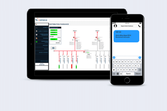 SUPERVISE AND MONITOR YOUR SWITCHBOARDS IN REAL TIME